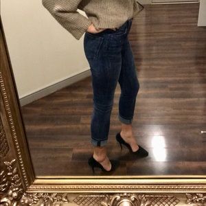 DKNY Mid Rise Denim Slim Fit Ankle Blue Jeans 4